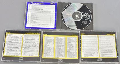 BBC-24 CDs of classic sound effects
